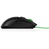 HP Pavilion Gaming muis 300, voor beide handen, optisch, USB Type-A, 5000 dpi, zwart, groen