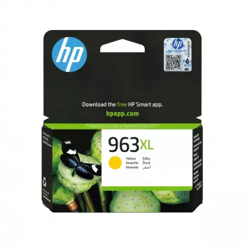 HP 963XL high yield gele originele inktcartridge, geel, 1 st., 1600 pagina's