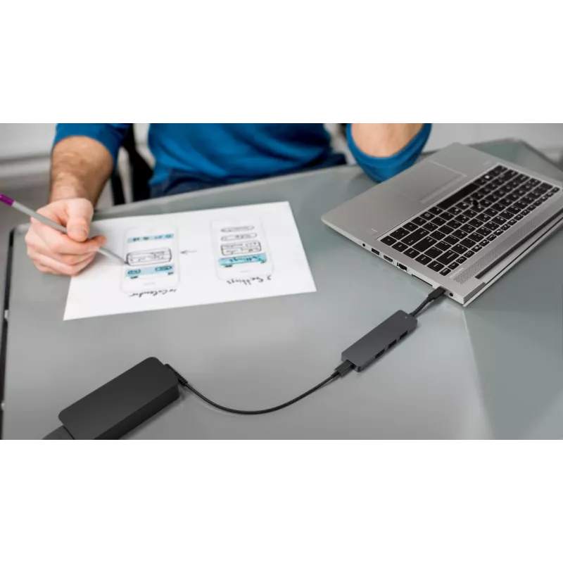 HP ENVY USB-C-hub USB 3.2 Gen 1 (3.1 Gen 1) Type-C