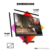 HP OMEN X 27 monitor 68,6 cm (27 inch) 2560 x 1440 pixels Quad HD zwart (refurbished)