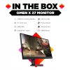 HP OMEN X 27 monitor 68,6 cm (27 inch) 2560 x 1440 pixels Quad HD zwart (refurbished)