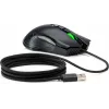HP X220 achtergrondverlichte gaming-muis, dubbelhandig, optisch, USB Type-A, 3600 DPI, zwart