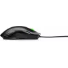 HP X220 achtergrondverlichte gaming-muis, dubbelhandig, optisch, USB Type-A, 3600 DPI, zwart