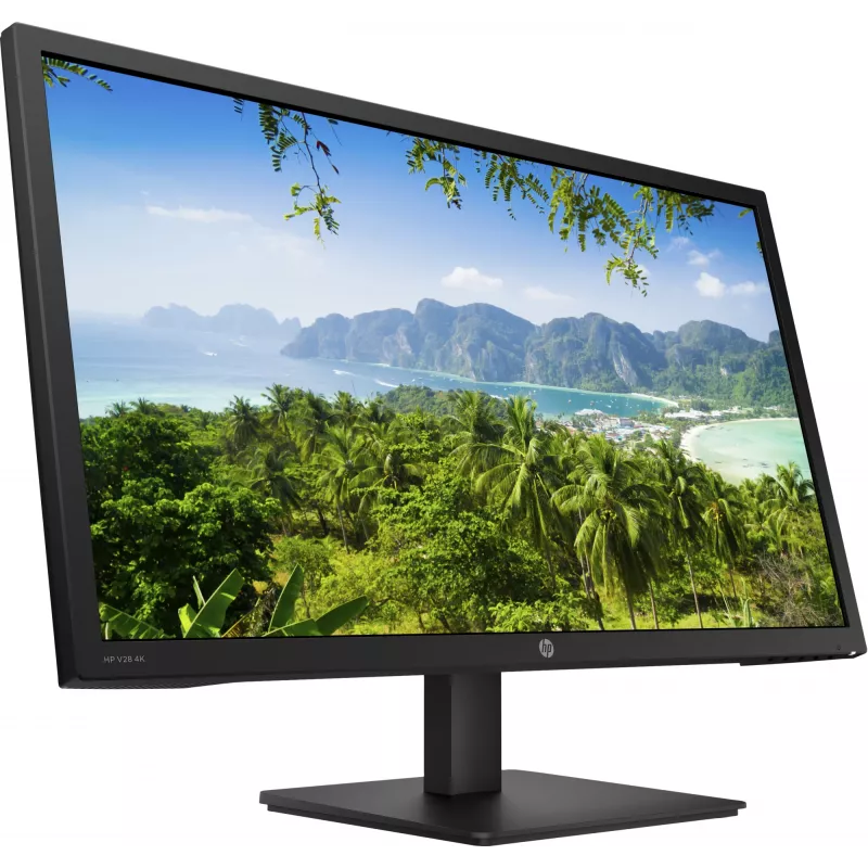 HP V28 computermonitor 71,1 cm (28 inch) 3840 x 2160 pixels 4K Ultra HD LED zwart