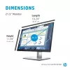 HP E-Series E22 G4 computermonitor 54,6 cm (21,5 inch) 1920 x 1080 pixels Full HD LCD zwart, zilver