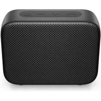HP zwart Bluetooth Speaker 350, draadloos, USB Type-C, mono draagbare luidspreker, zwart, rechthoekig, knoppen