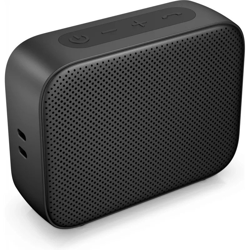 HP zwart Bluetooth Speaker 350, draadloos, USB Type-C, mono draagbare luidspreker, zwart, rechthoekig, knoppen