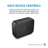 HP zwart Bluetooth Speaker 350, draadloos, USB Type-C, mono draagbare luidspreker, zwart, rechthoekig, knoppen