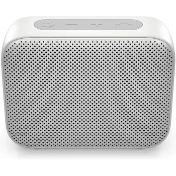 HP zilver Bluetooth-luidspreker 350, draadloos, wit, universeel, ingebouwde batterij, 180 g, 78,5 mm