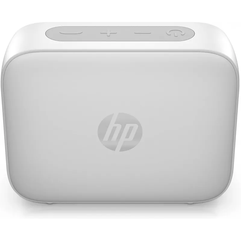 HP zilver Bluetooth-luidspreker 350, draadloos, wit, universeel, ingebouwde batterij, 180 g, 78,5 mm
