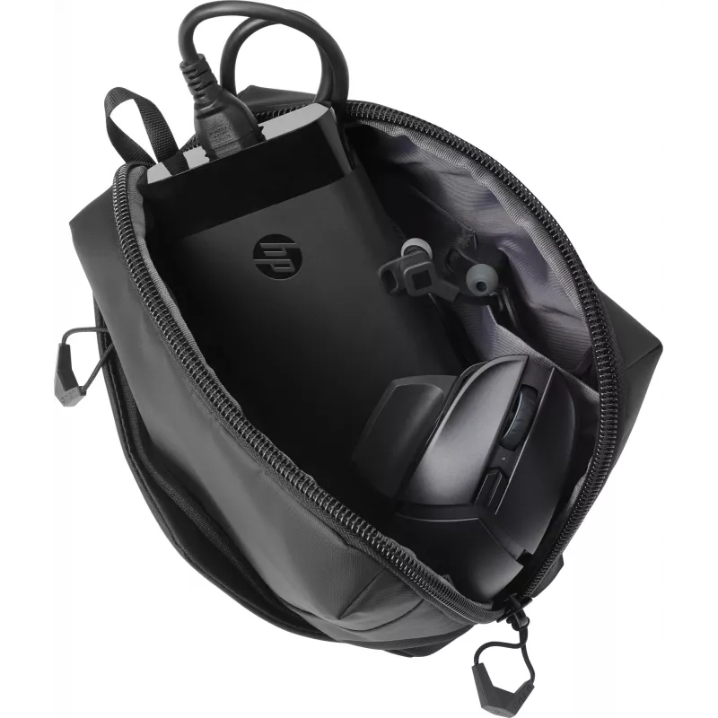 HP OMEN Transceptor-tas, nylon, 230 mm, 160 mm, 70 mm, 160 g, zwart