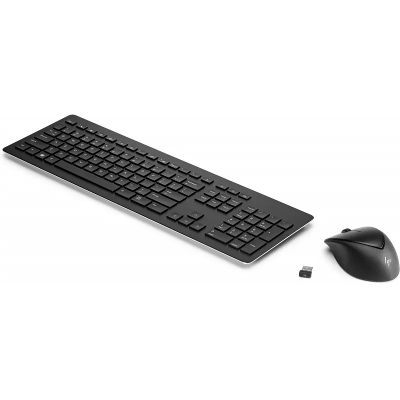 HP Wireless Rechargeable 950MK muis en toetsenbord, full-size, draadloos, mechanisch