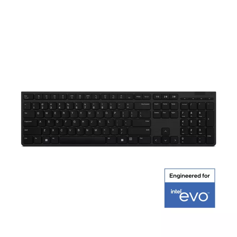 Lenovo 4Y41K04031 toetsenbord kantoor RF draadloos + Bluetooth Frans grijs
