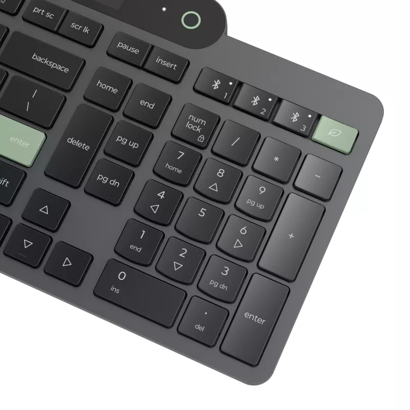 Lenovo 4Y41R69515 toetsenbord thuis/kantoor Bluetooth Belgisch, Frans zwart, groen