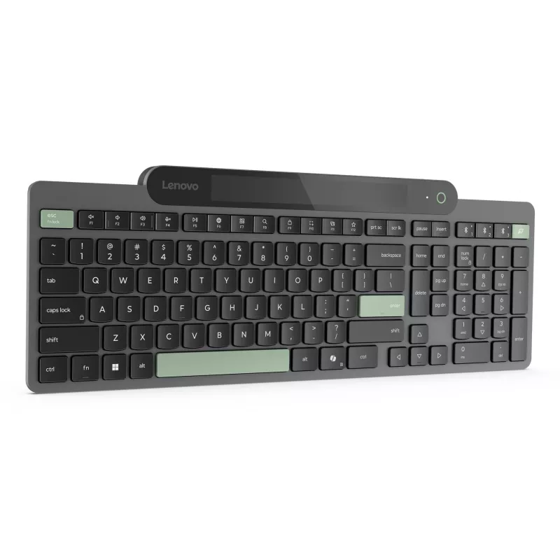 Lenovo 4Y41R69515 toetsenbord thuis/kantoor Bluetooth Belgisch, Frans zwart, groen