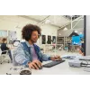 HP 975 dual-mode draadloos toetsenbord full-size RF draadloos Bluetooth zwart