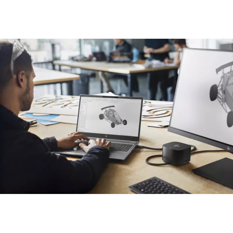 HP Thunderbolt Dock 280W G4 bekabeld dockingstation Thunderbolt 4 zwart