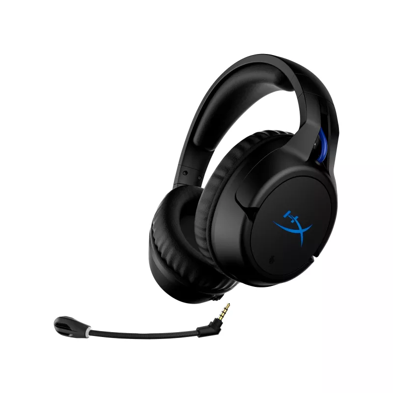HyperX Cloud Flight - draadloze gaming-headset (zwart-blauw) - PS5-PS4