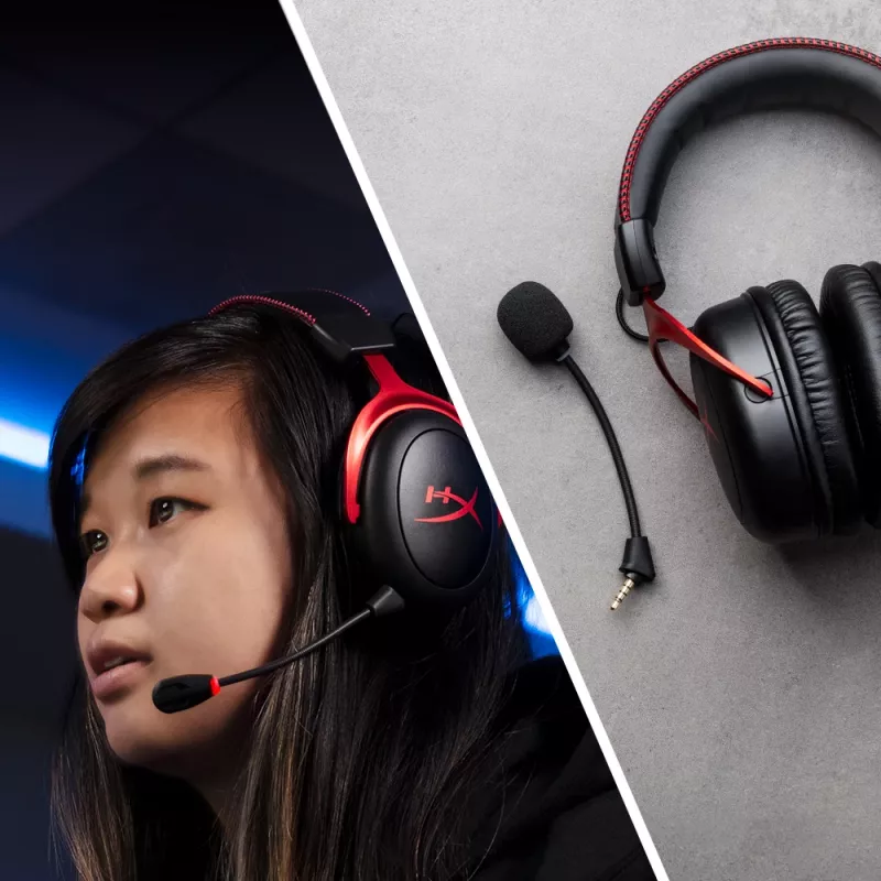 HyperX Cloud II Wireless - gaming-headset (zwart-rood)