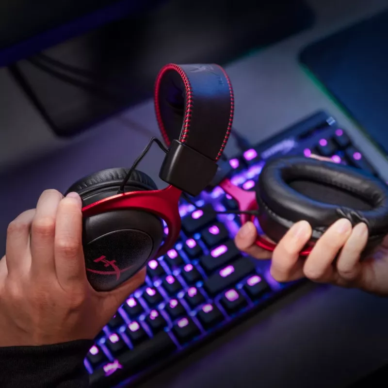 HyperX Cloud II Wireless - gaming-headset (zwart-rood)