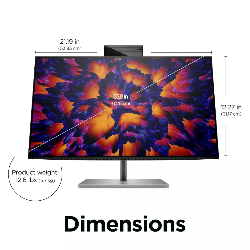 Monitor HP Z24m G3 23,8 inch Quad HD 2560 x 1440