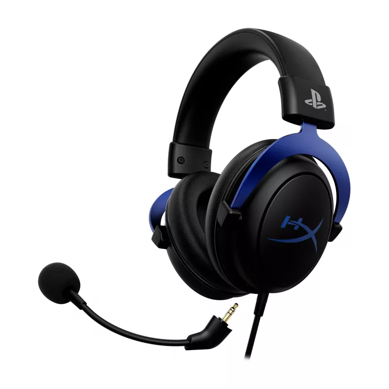 HyperX Cloud - gaming-headset - PS5-PS4 (zwart-blauw)