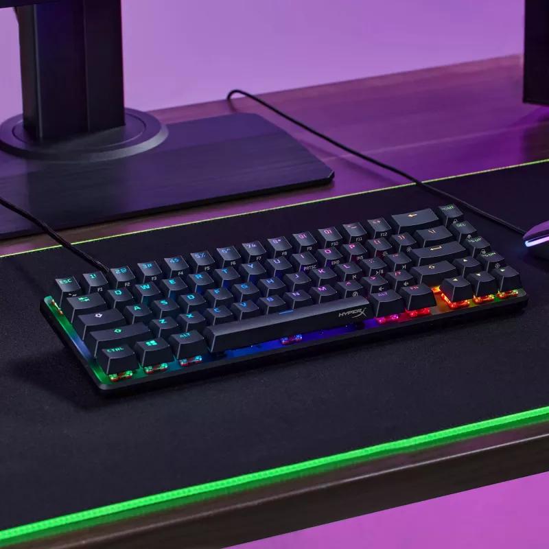 HyperX Alloy Origins 65 – mechanisch gaming-toetsenbord – HX Aqua (US-layout)