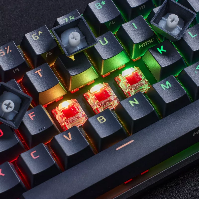 HyperX Alloy Origins 65 – mechanisch gaming-toetsenbord – HX Aqua (US-layout)