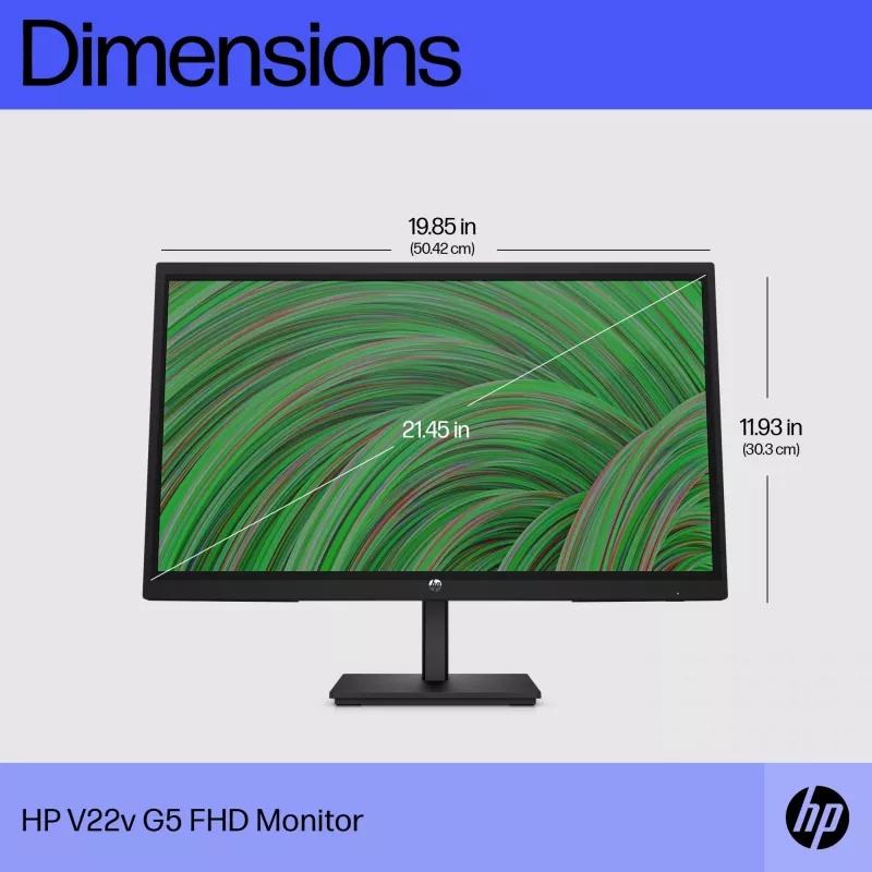 Monitor HP V22v G5 54,5 cm (21,4 inch) Full HD 1920 x 1080
