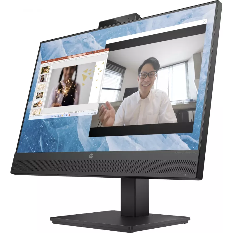 HP M24m conferentiemonitor, 60,5 cm (23,8 inch), 1920 x 1080 pixel, Full HD, LED, 5 ms, zwart