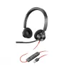 HP Poly Poly Blackwire 3320 USB-A headset, bedraad, kantoor/callcenter, 130 g, headset, zwart