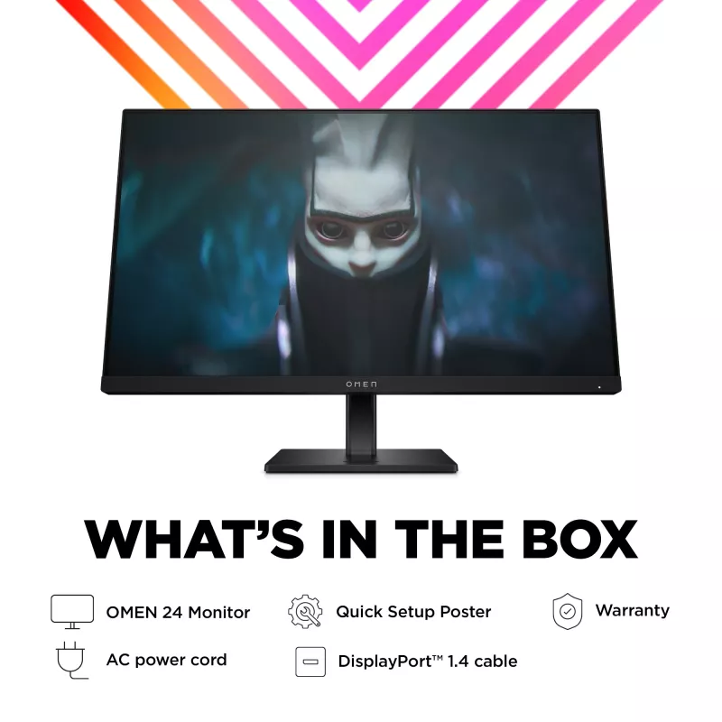 OMEN by HP 60,5 cm (23,8 inch) FHD 165Hz gaming-monitor – OMEN 24
