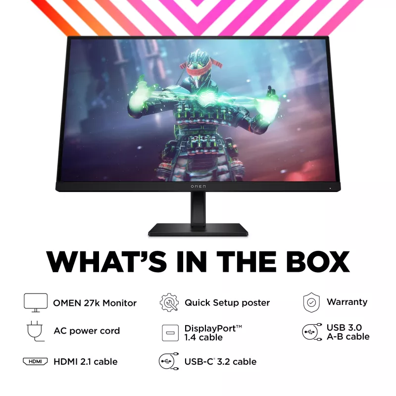 OMEN by HP 27 inch UHD 144Hz gaming-monitor – OMEN 27k