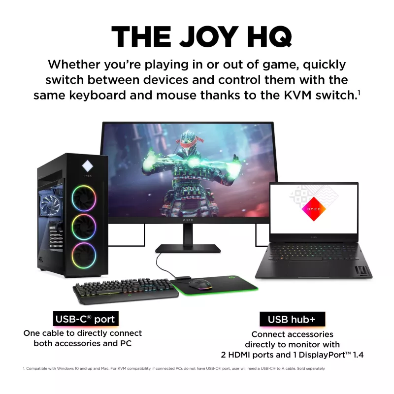 OMEN by HP 27 inch UHD 144Hz gaming-monitor – OMEN 27k
