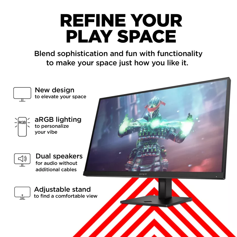OMEN by HP 27 inch UHD 144Hz gaming-monitor – OMEN 27k