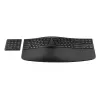 HP 965 ergonomisch draadloos toetsenbord, full-size (100%), draadloos, RF draadloos + Bluetooth, membraan, zwart