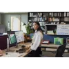HP 965 ergonomisch draadloos toetsenbord, full-size (100%), draadloos, RF draadloos + Bluetooth, membraan, zwart