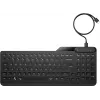 HP 405 multi-device bedraad toetsenbord met achtergrondverlichting, full-size (100%), bedraad, USB, membraan, zwart