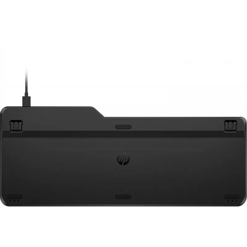 HP 405 multi-device bedraad toetsenbord met achtergrondverlichting, full-size (100%), bedraad, USB, membraan, zwart