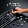 Lineaire mechanische toetsenbordschakelaar KINGSTON HyperX 85U07AA 45 g activeringskracht