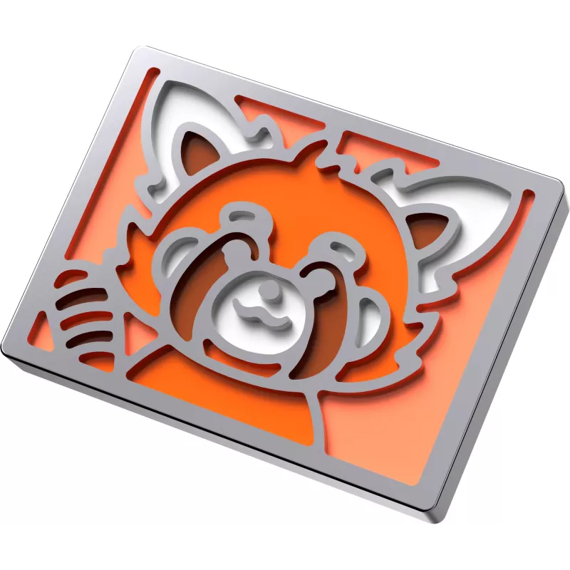 Magnetische pin Kingston HyperX Cute Series 85U21AA — magnetische bevestiging, decoratieve gaming-badge