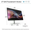 HP Series 7 Pro 27 inch QHD Thunderbolt 4 monitor – 727pu