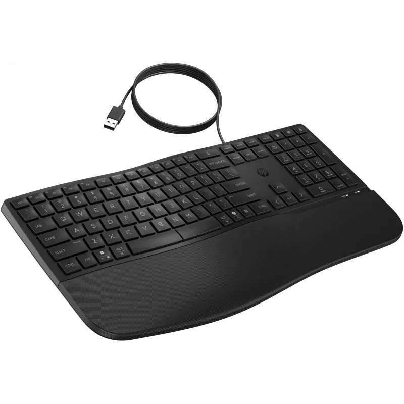 Bedraad full-size toetsenbord HP 485 Comfort met USB-aansluiting en 23 programmeerbare toetsen
