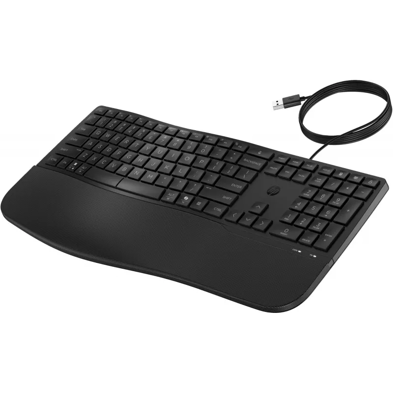 Bedraad full-size toetsenbord HP 485 Comfort met USB-aansluiting en 23 programmeerbare toetsen