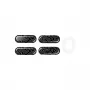 Muisvoeten HP HyperX Glass Skates, PTFE op gehard glas, 7,7×21,2×0,8 mm, wit (paar)