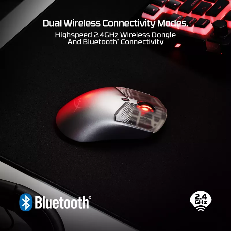 Draadloze gaming-muis HP HyperX Pulsefire Haste 2 S Navy 64 g Li-Ion