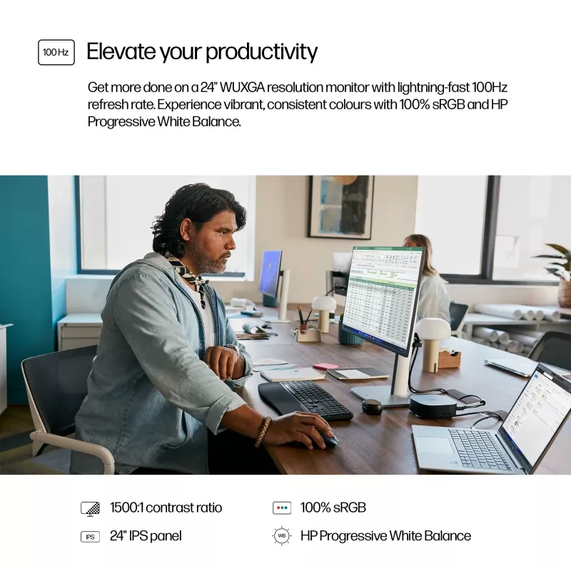 Monitor HP Series 5 Pro 24 inch WUXGA-display 1920 x 1200