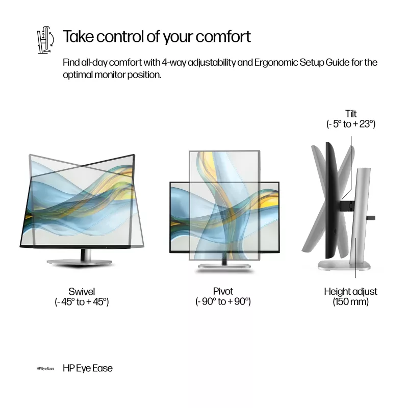 Monitor HP Series 5 Pro 24 inch WUXGA-display 1920 x 1200