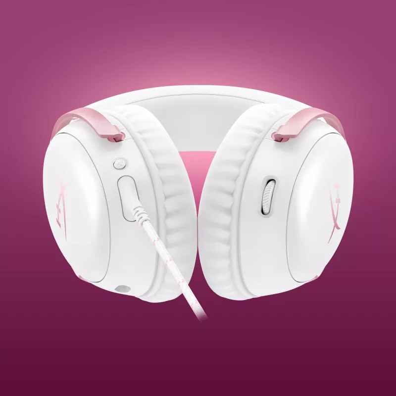 HyperX Cloud III - gaming-headset (wit/roze)