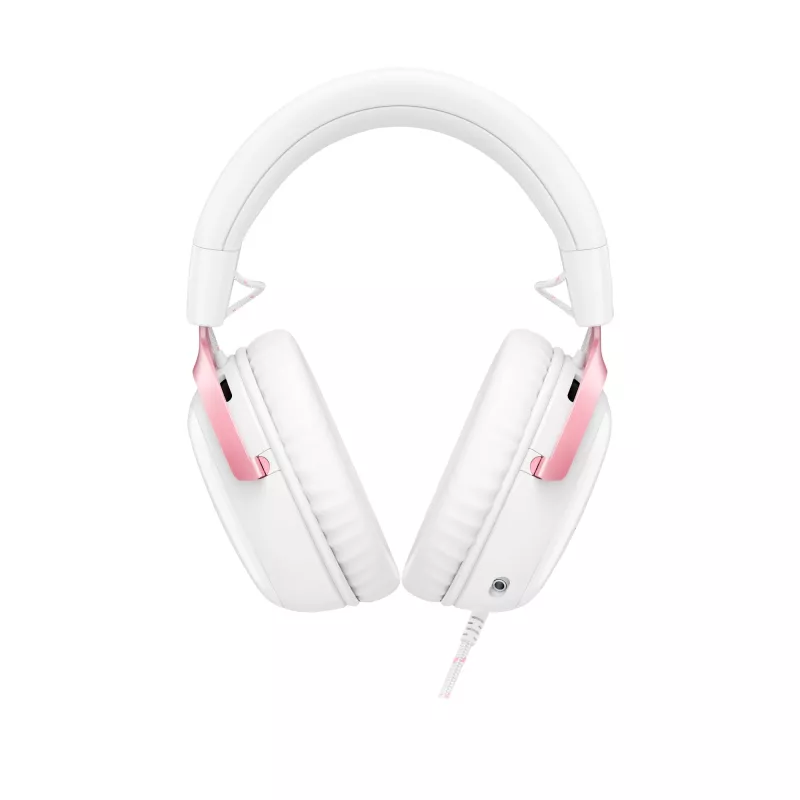 HyperX Cloud III - gaming-headset (wit/roze)